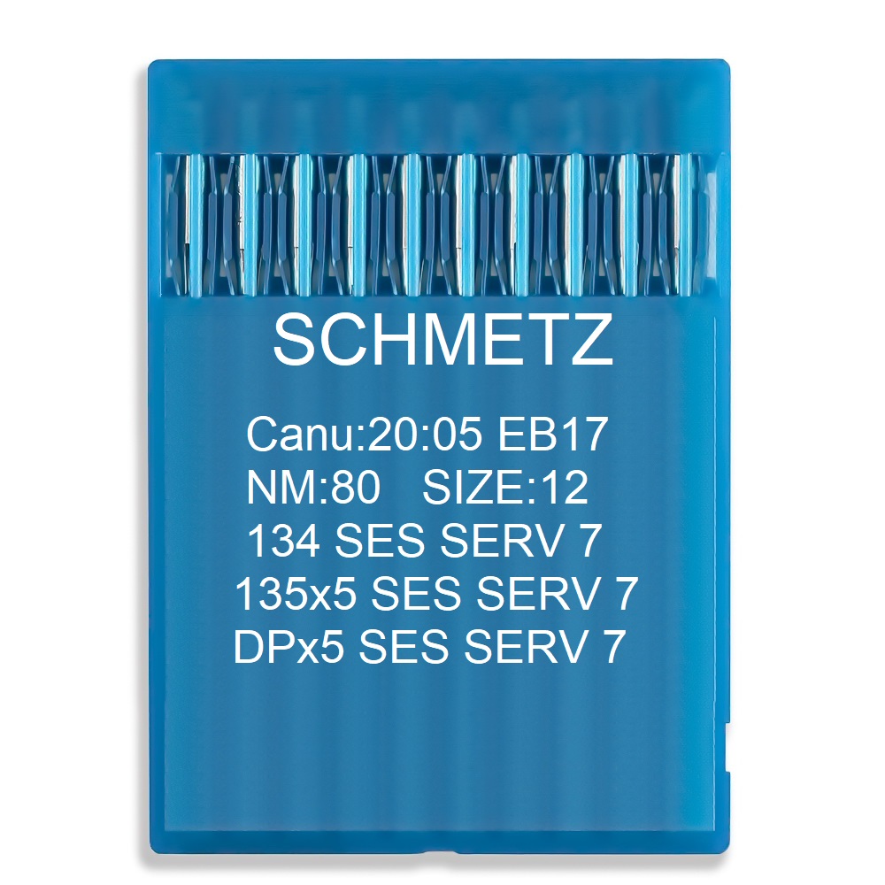 Голка Schmetz 134 SES SERV 7, DPx5 SES SERV 7, 135x5 SES SERV 7. №80. 10 шт трикотаж