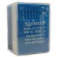 Игла Schmetz 134 SES SERV 7, DPx5 SES SERV 7, 135x5 SES SERV 7. №90. 100 шт трикотаж
