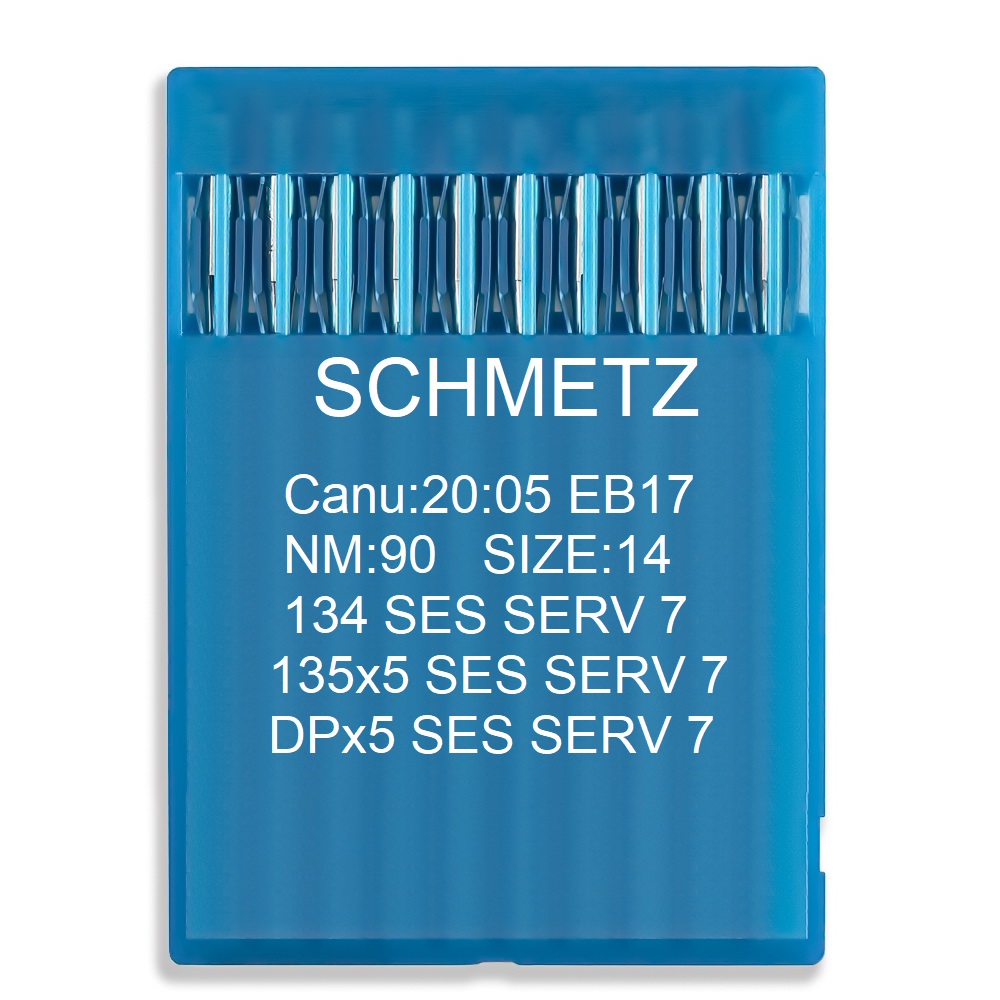 Игла Schmetz 134 SES SERV 7, DPx5 SES SERV 7, 135x5 SES SERV 7. №90. 100 шт трикотаж