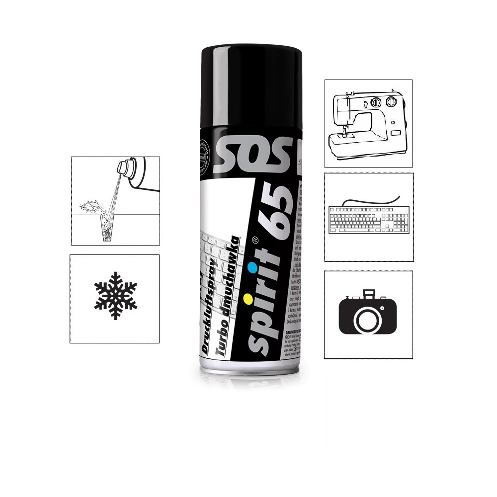 Спрей сжатый воздух SPIRIT 65 400 мл