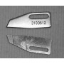 Нож неподвижный 3100512 для распошивальных машин Yamato VC-2713/UT, TYPICAL