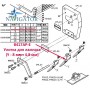 Равлик для лампасів B417AP-E 8 мм - 4.8 мм