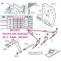 Равлик для лампасів B417P-E 8 мм - 4.8 мм