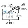Хомут голководія ZF09-E