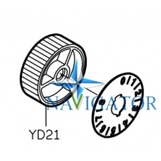 Рукоятка регулювання стібка YD21