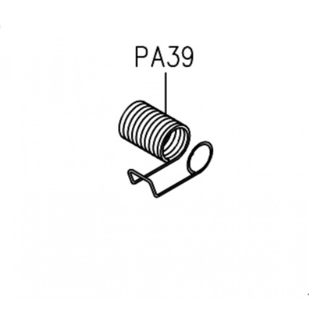 Пружина компенсаційна PA39