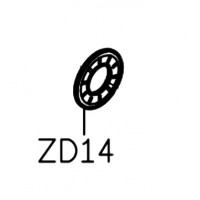 Підшипник ZD14
