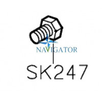 Гвинт запобіжника оверлока SK247