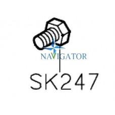 Гвинт запобіжника оверлока SK247
