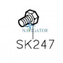Гвинт запобіжника оверлока SK247