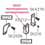 Нитконаправитель ниткопритягувача KG213