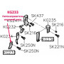 Нитконаправитель голковой нитки KG233