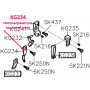 Нитконаправитель голковой нитки KG234