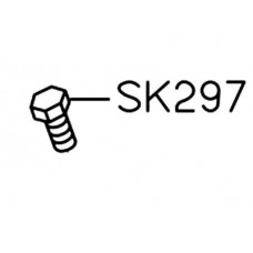 Гвинт SK297 важеля правого петельника оверлоків Siruba