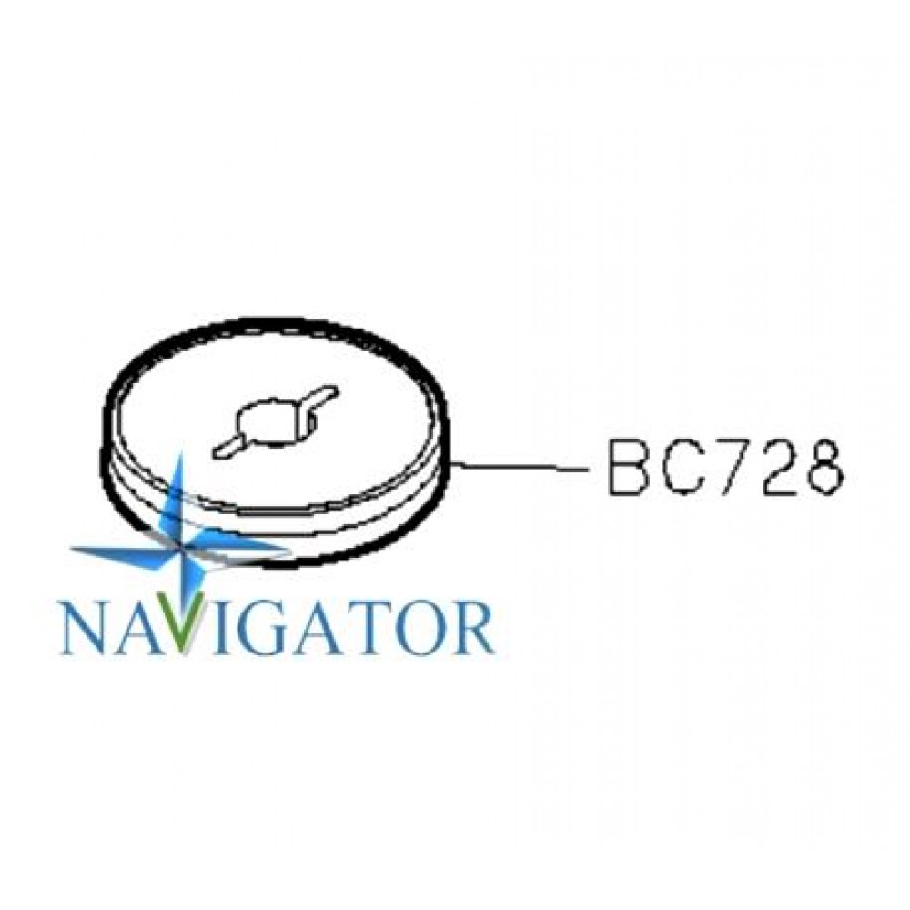 Кришка пластмасова моталки BC728