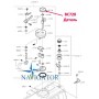 Кришка пластмасова моталки BC728