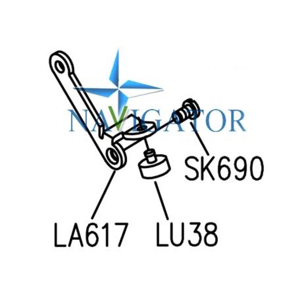 Обмежувач важіля закріпки LA617-A