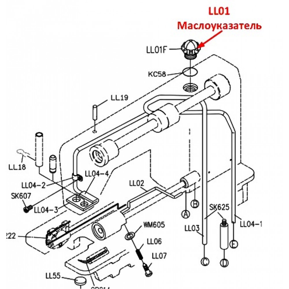 Маслопоказчик LL01