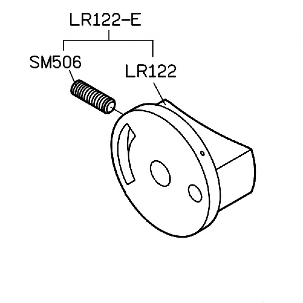 Рукоятка включення ножа LR122-E