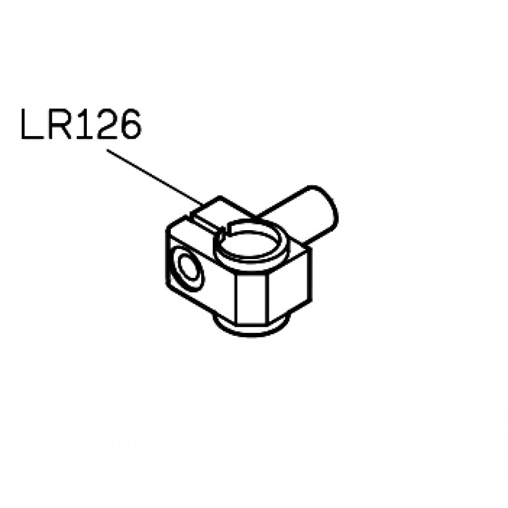 Хомут стрижня механізму ножа LR126