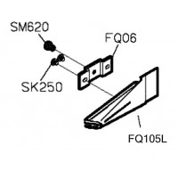 Улитка для бейки FQ105L *6.3 мм в четыре сложения