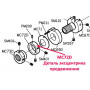 Деталь ексцентрика просування MC72D