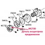 Деталь ексцентрика просування MC73D