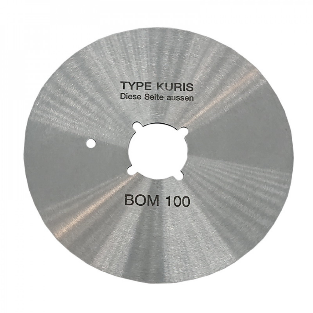 Лезо дискове KURIS BOM 100 R кругле для розкрійних ножів