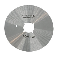 Лезвие дисковое KURIS BOM 100 R круглое для раскройных ножей