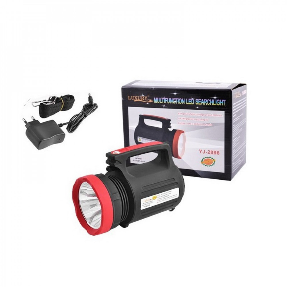 Ліхтар переносний акумуляторний Yajia YJ-2886 5W + 22SMD Power Bank