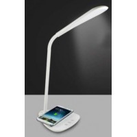 Настольная LED лампа с беспроводным зарядным устройством