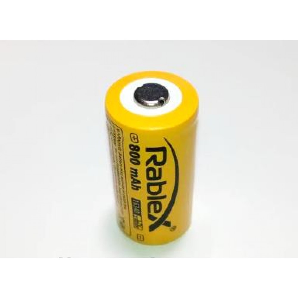 Акумулятор Rablex 16340 Li-Ion 800 mAh