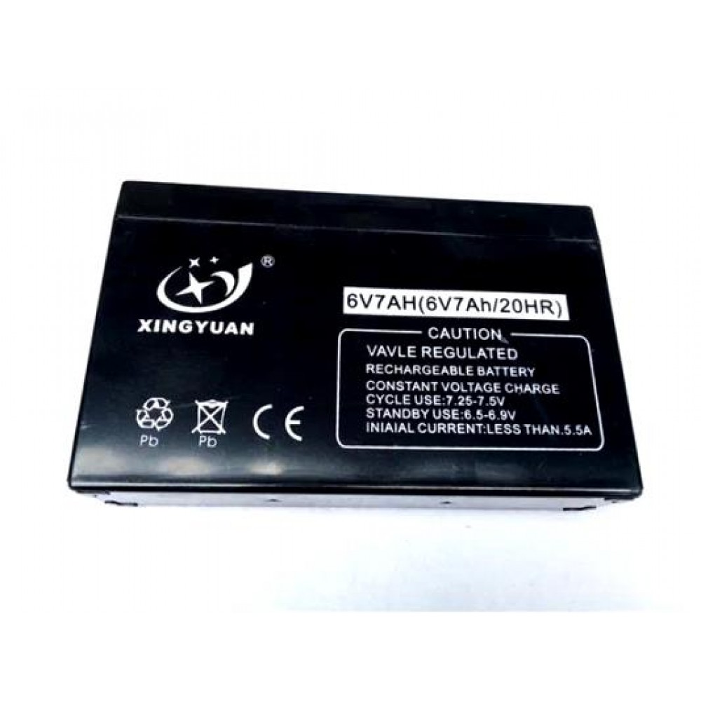 Акумулятор XingYuan 6V 7Ah