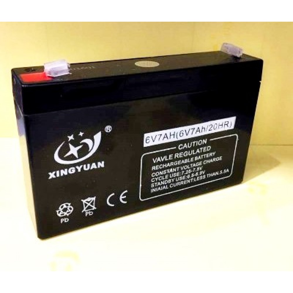 Акумулятор XingYuan 6V 7Ah
