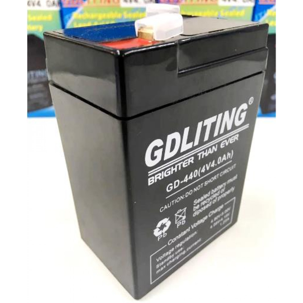 Акумулятор GD-440 GDLITING 4V 4.0Ah