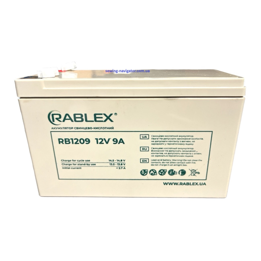 Акумулятор Rablex 12V 9AH (20HR)