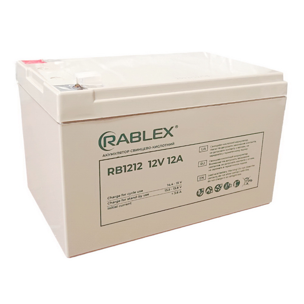 Акумулятор Rablex 12V 12AH