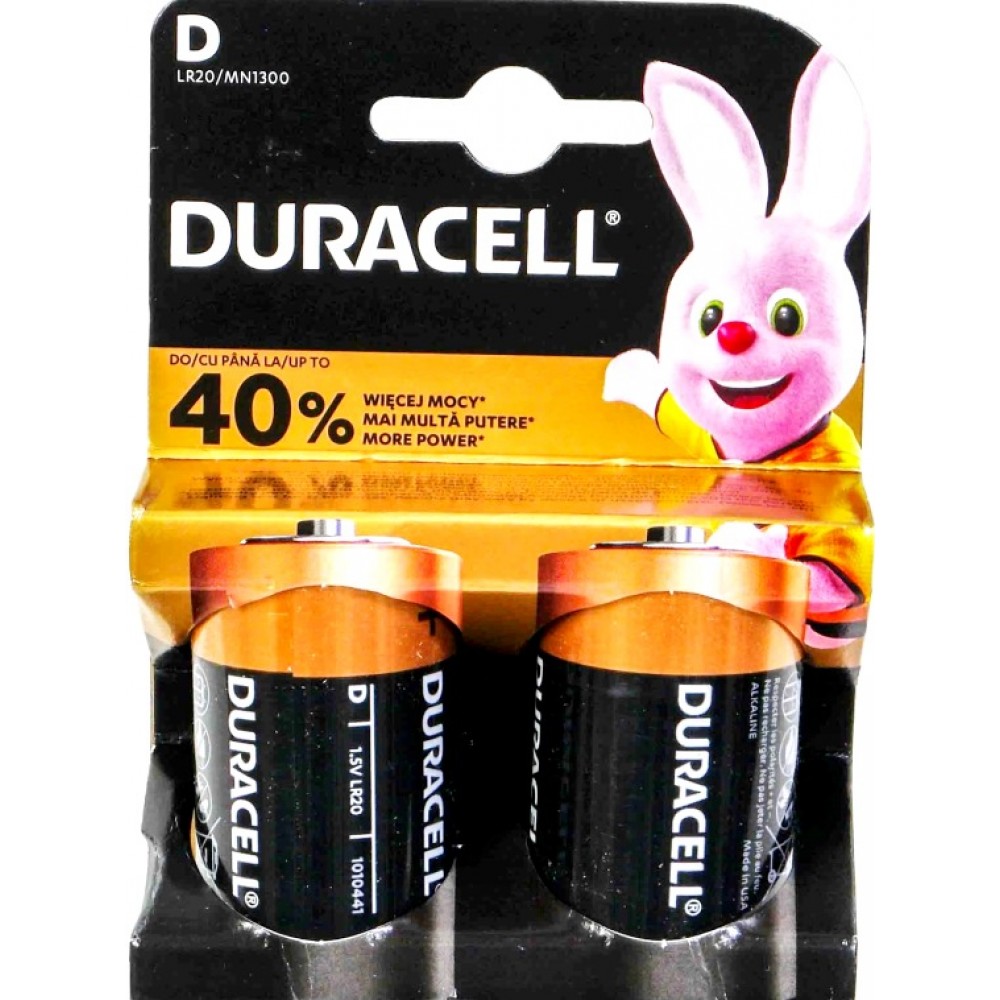 Батарейка Duracell LR20/MN1300
