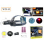 Ліхтар прожектор налобний WD-144, P50, Zoom