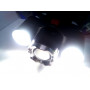 Фонарь налобный WD130 аккумуляторный X-Balog ЗУ microUSB T6+Cob Zoom