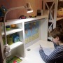 Світильник LED OBS-830G 55B, білий