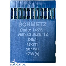 Голка Schmetz DBx1, 16x231, 287 WH, 1738 (A)  № 80 10 шт.