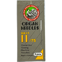 Голки ORGAN ПОБУТОВІ UNIVERSAL HAx1 № 11/75 5 шт