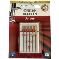ИГЛЫ ДЛЯ ДЖЕРСИ ORGAN JERSEY № 80 5 штук