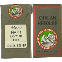 ИГЛЫ ORGAN JERSEY HAx1 SES № 100 10 штук