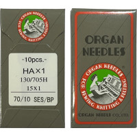 ИГЛЫ ORGAN JERSEY HAx1 SES № 70 10 шт