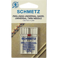 Двойная универсальная игла Schmetz Twin Universal № 70/1,6