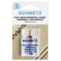Двойная универсальная игла Schmetz Twin Universal № 80/1,6