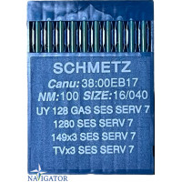 голка Schmetz UY 128 GAS SES SERV 7 № 100 10 шт трикотаж