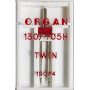 ГОЛКА ПОДВІЙНА УНІВЕРСАЛЬНА ORGAN TWIN № 100/4 (1шт)